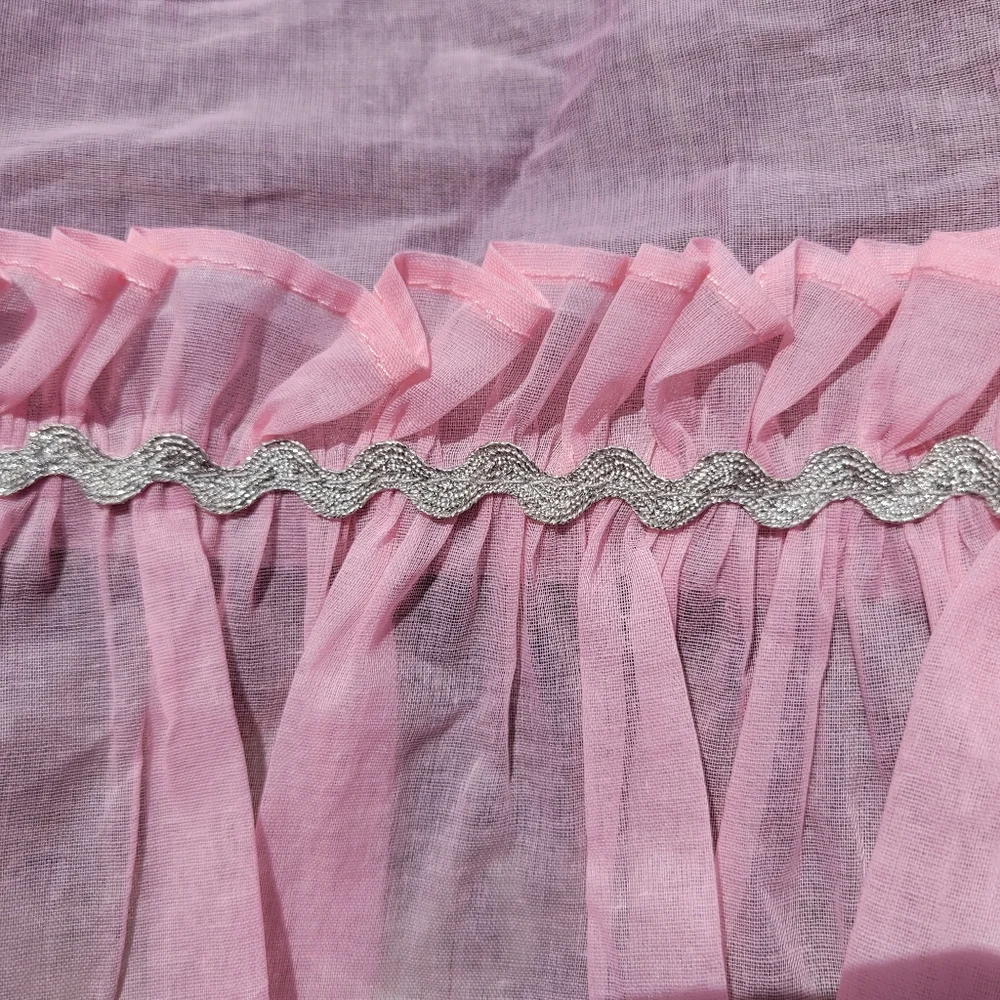Jessie Steele Limited Edition Fancy Apron ~ NWT ~ Pretty Pink ~ OSFM ~ MCM Vibe